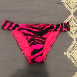Zebra Pink Bikini Bottom